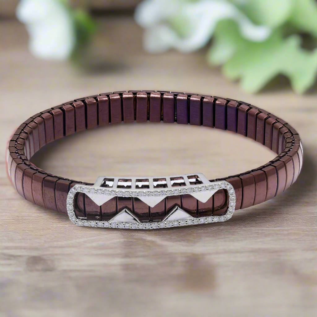 Minimalist Muse Silver bracelet for him