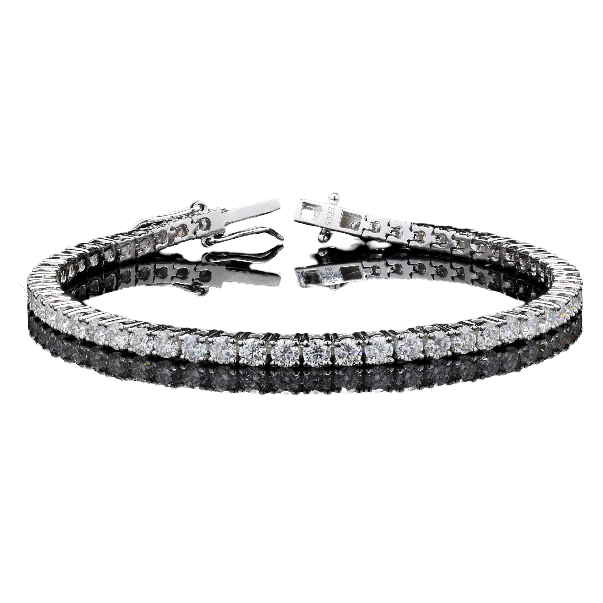 Round cut Tennis Bracelet