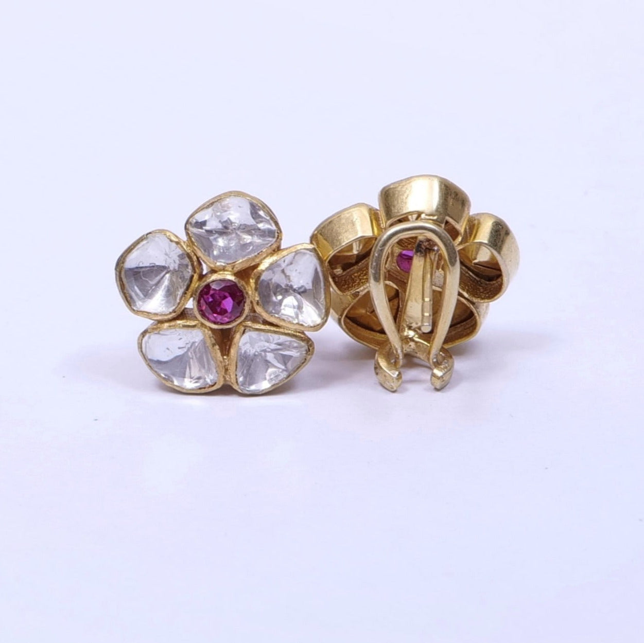 Polki Studs Earrings
