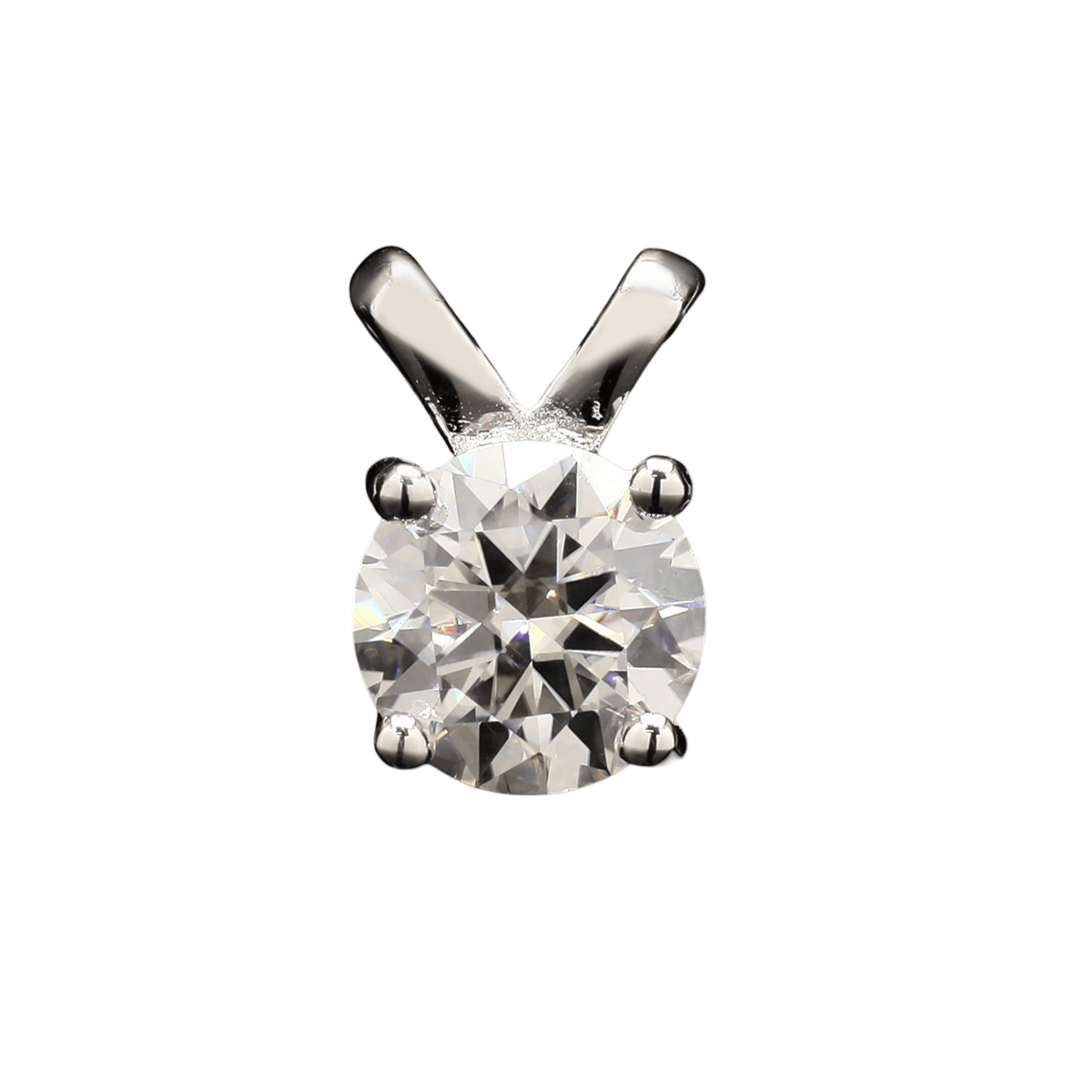 Khushi Kapoor inspired Lovely Circle cut Moissanite Pendant