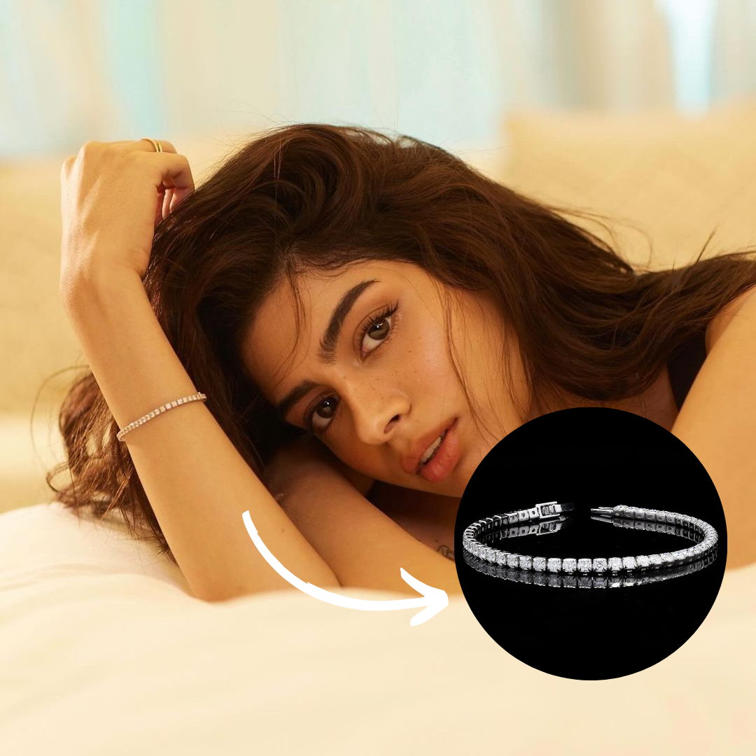 Khushi Kapoor Inspired Eternity Bracelet