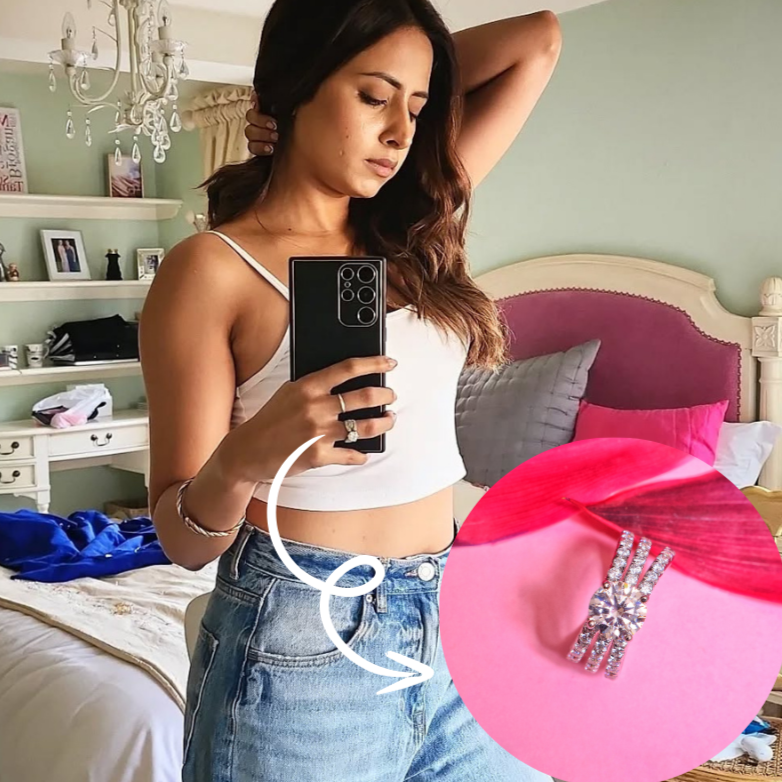 Sargun Mehta inspired Engagement Ring