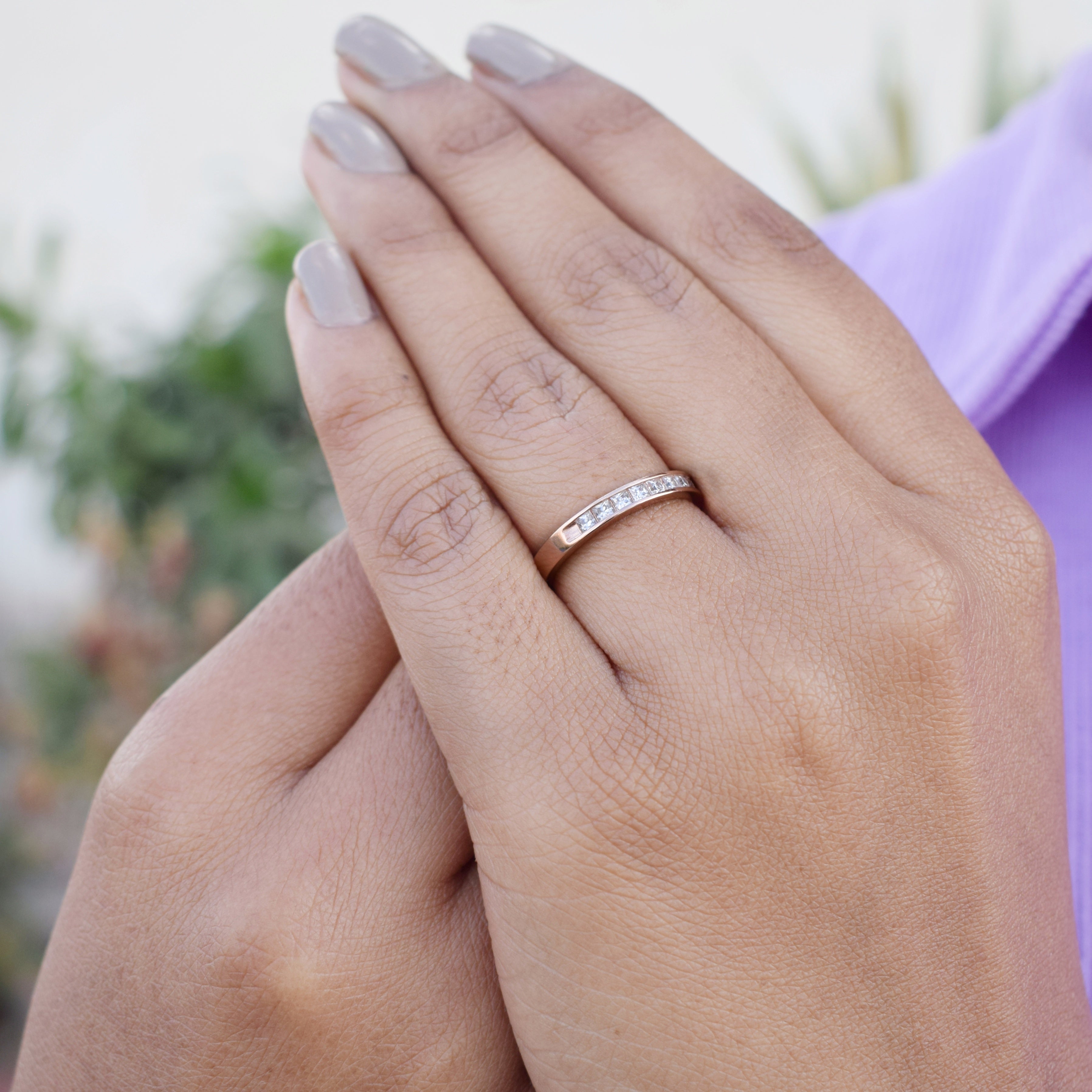 Rose Gold Band Ring