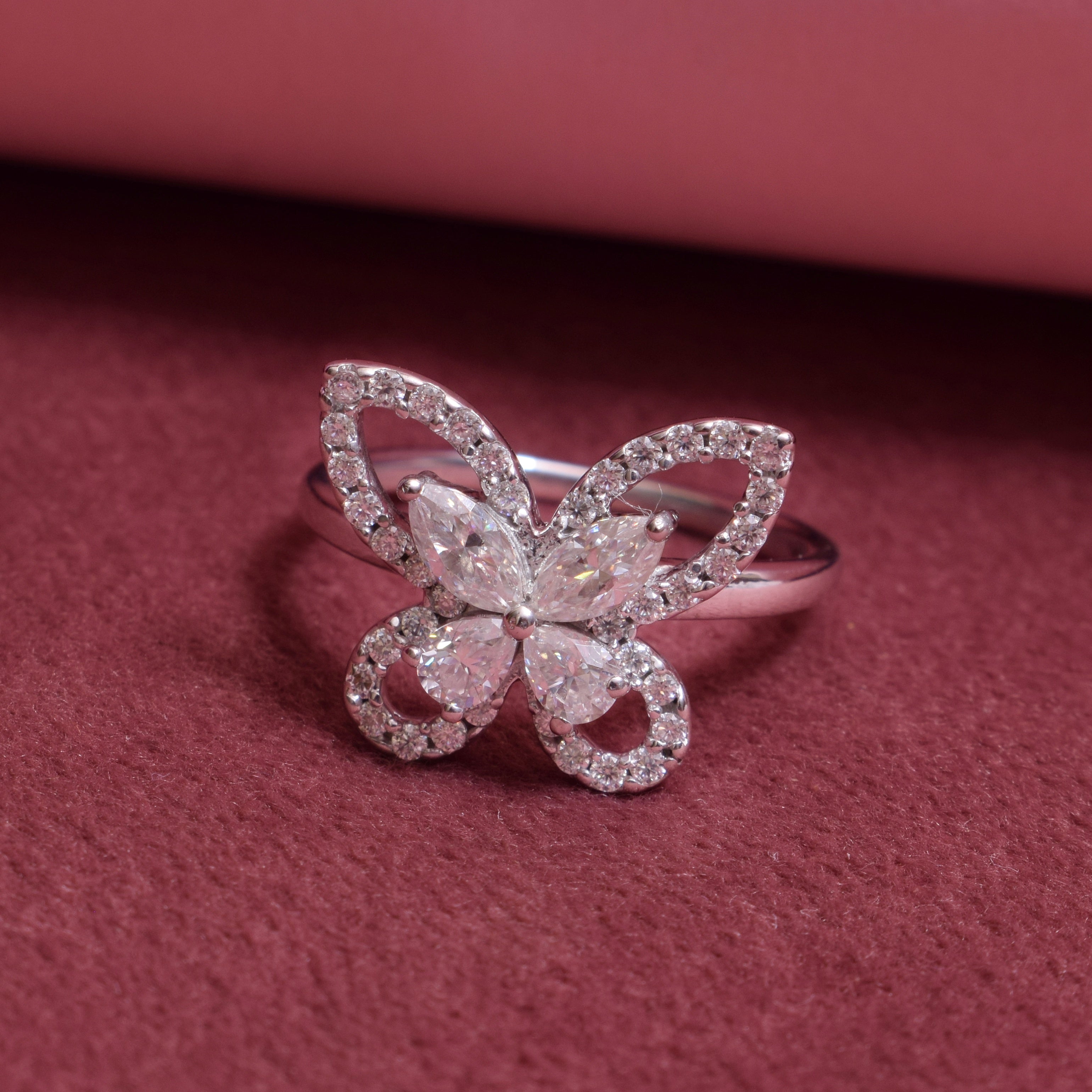 Sterling silver Butterfly Ring