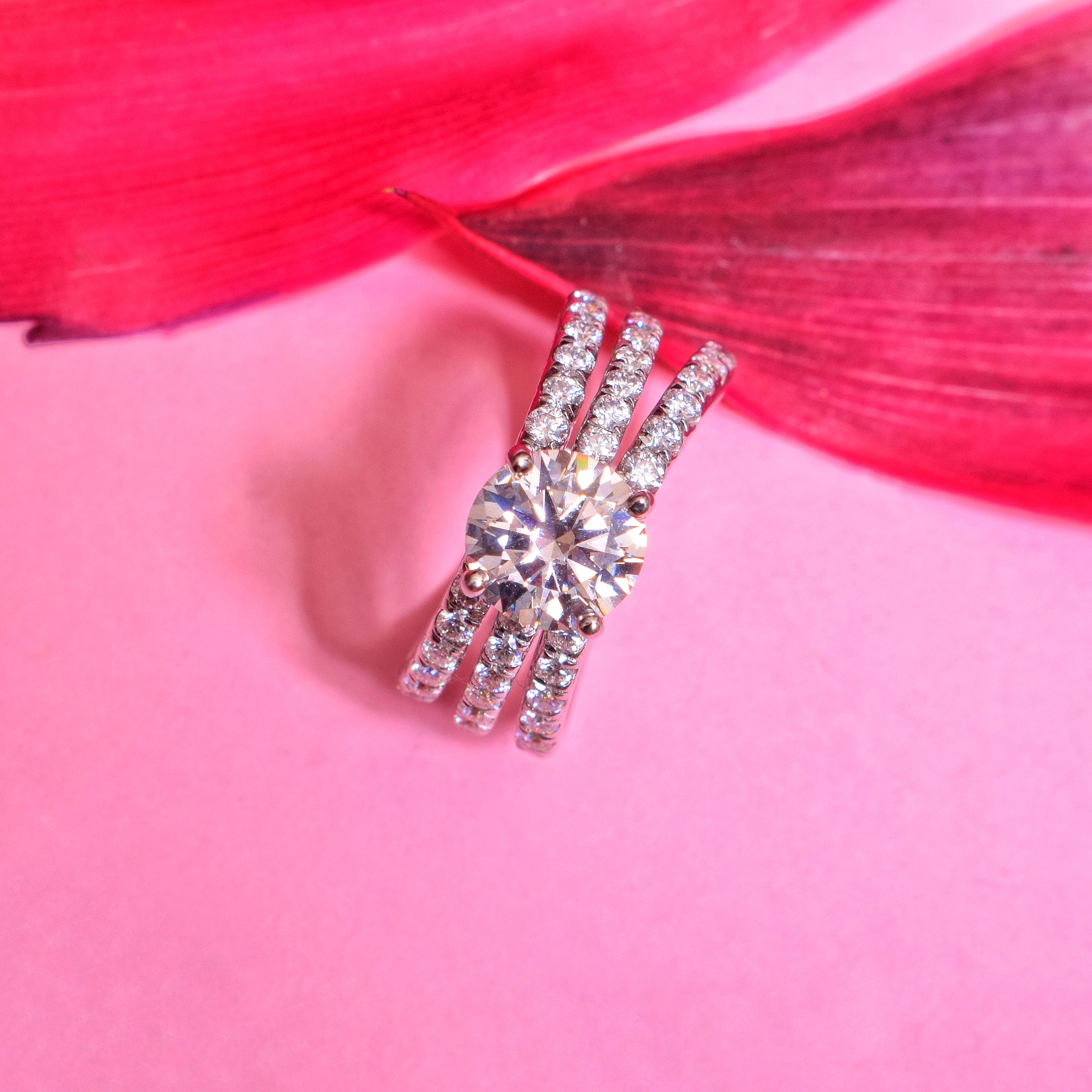 Sargun Mehta inspired Engagement Ring
