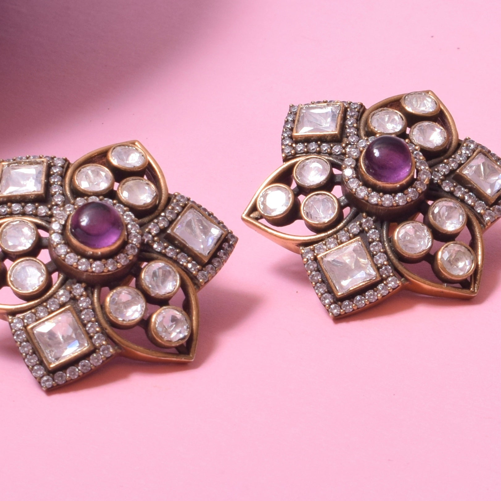 Polki studs Earrings