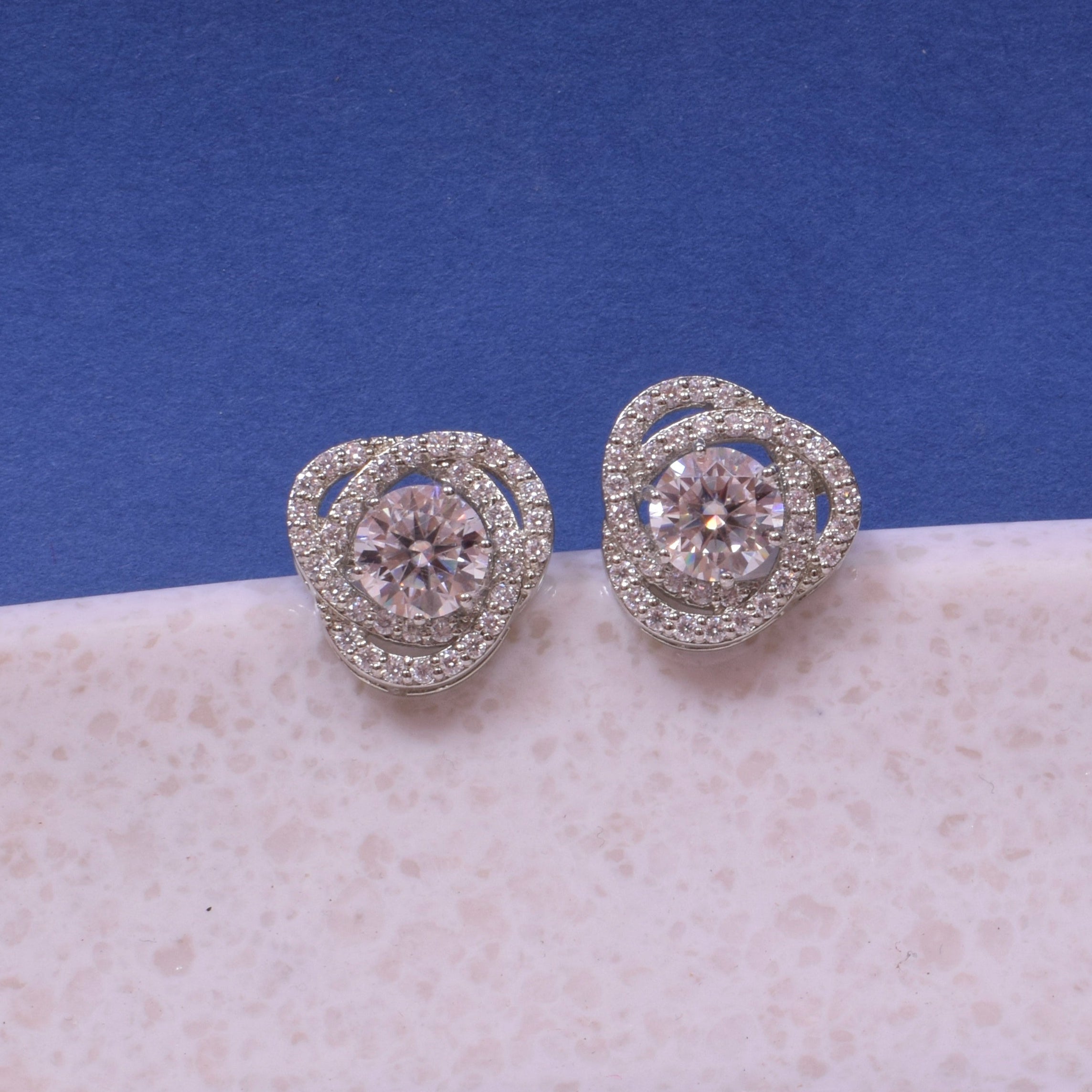 Meadow Magic Sterling Silver Moissanite Pendant Set