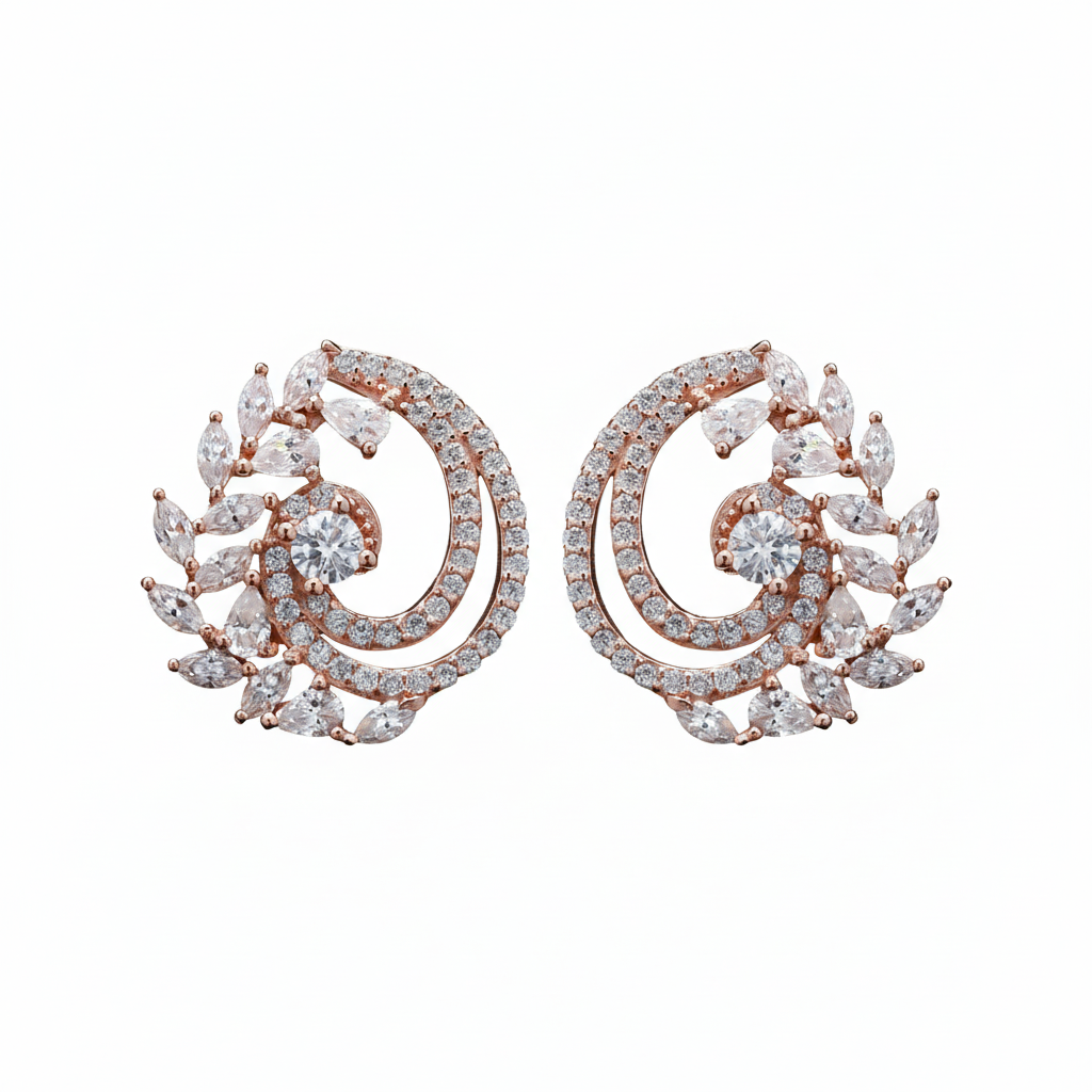 Cushion Dame Moissanite Diamond Sterling SIlver Earrings