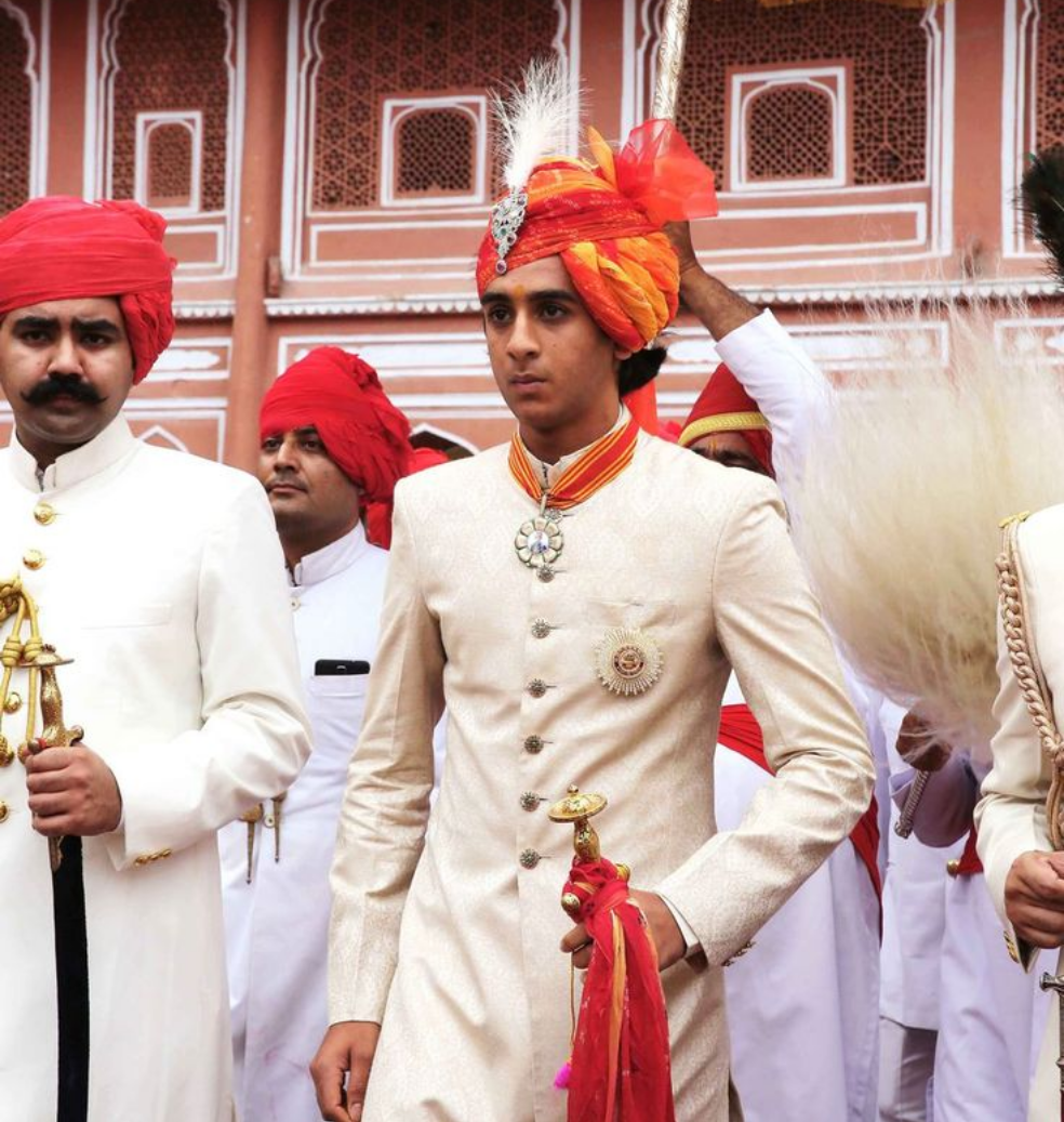 Heritage Sun Moissanite Brooch Inspired by Padmanabh Singh — Jaipur Royal Edit
