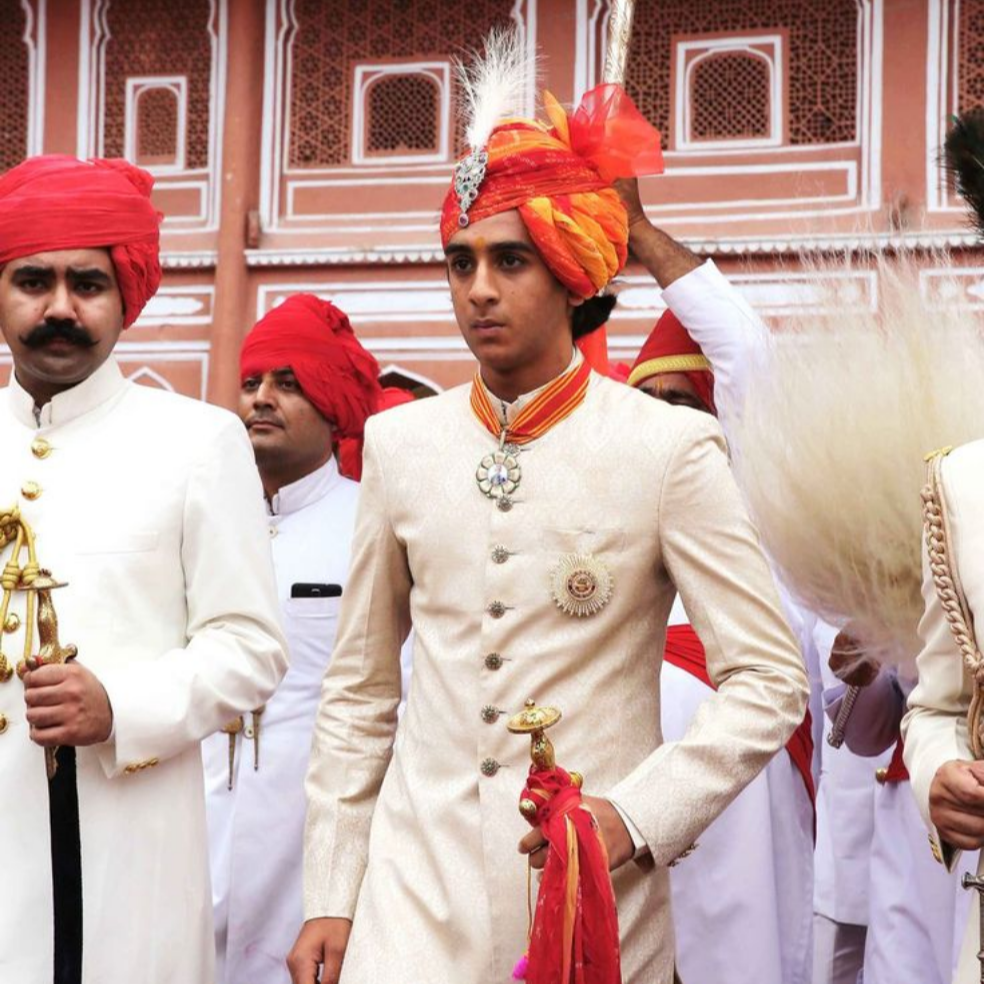 Heritage Sun Moissanite Brooch Inspired by Padmanabh Singh — Jaipur Royal Edit