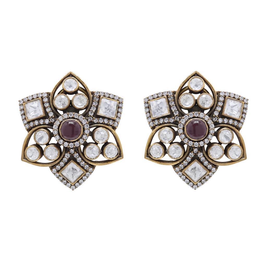 Polki studs Earrings