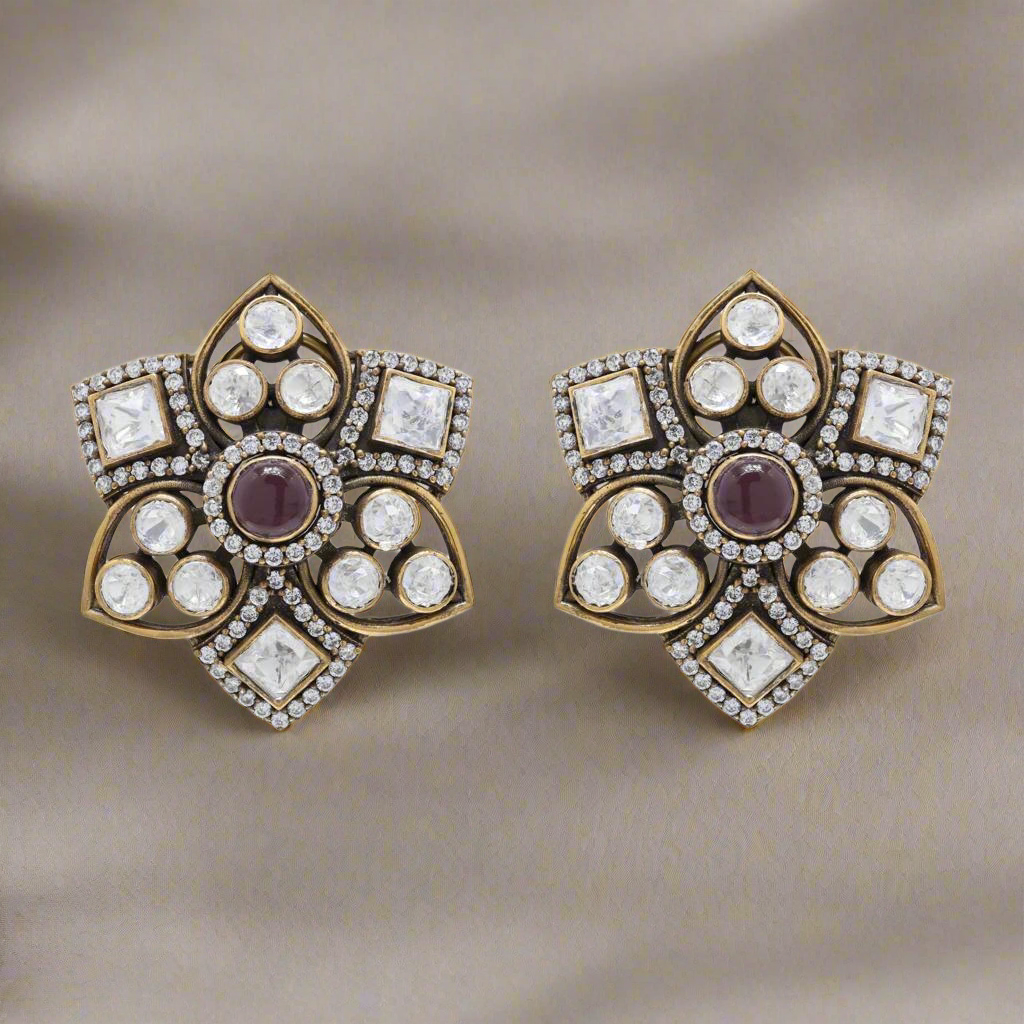 Polki studs Earrings
