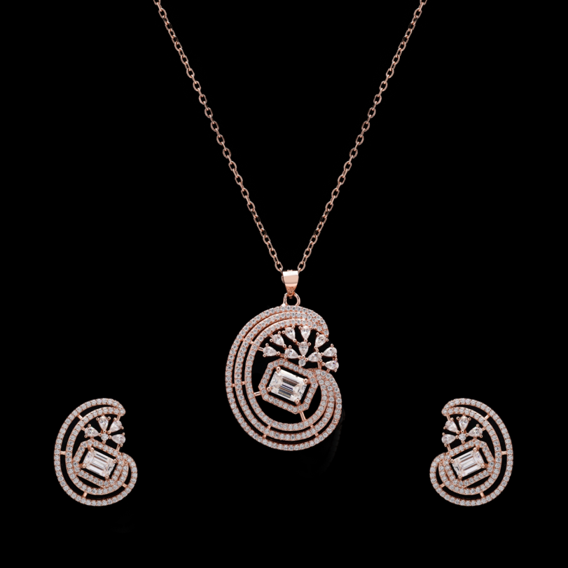 Classic Moissanite Solitaire Pendant Set in Sterling Silver Jewelry