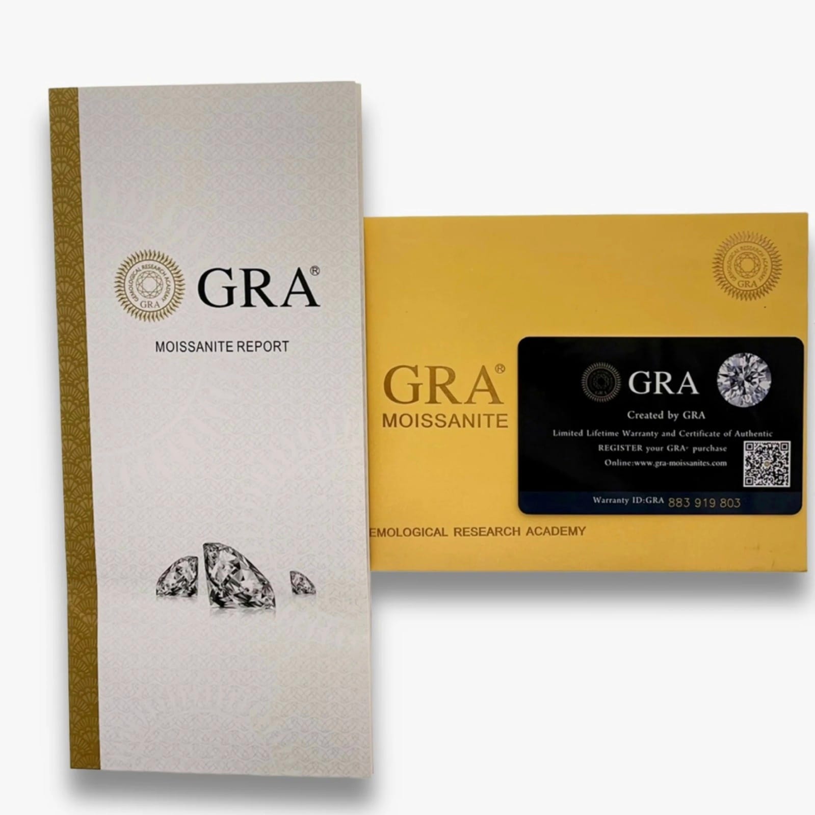 Rose Gold Sterling Silver Moissanite Earring