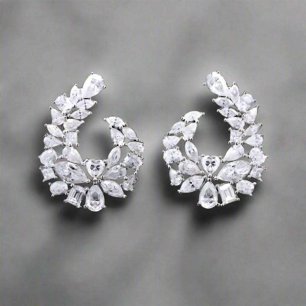 Nora Fathei inspied Earrings with Moissanite twist - From IIFA 2025 to Your Jewelry Box