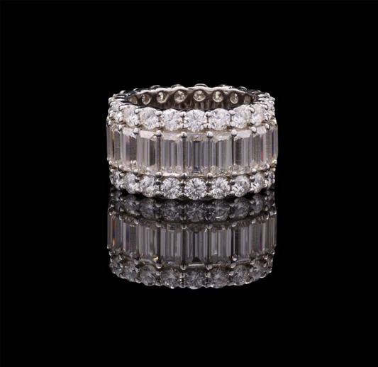 Classic Baguette Eternity Ring Band