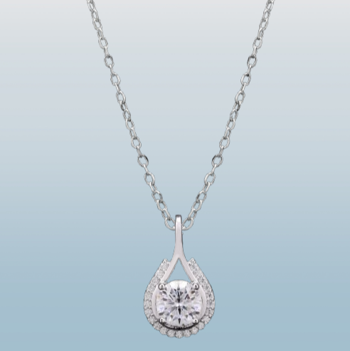 Dazzling Moissanite Pendant