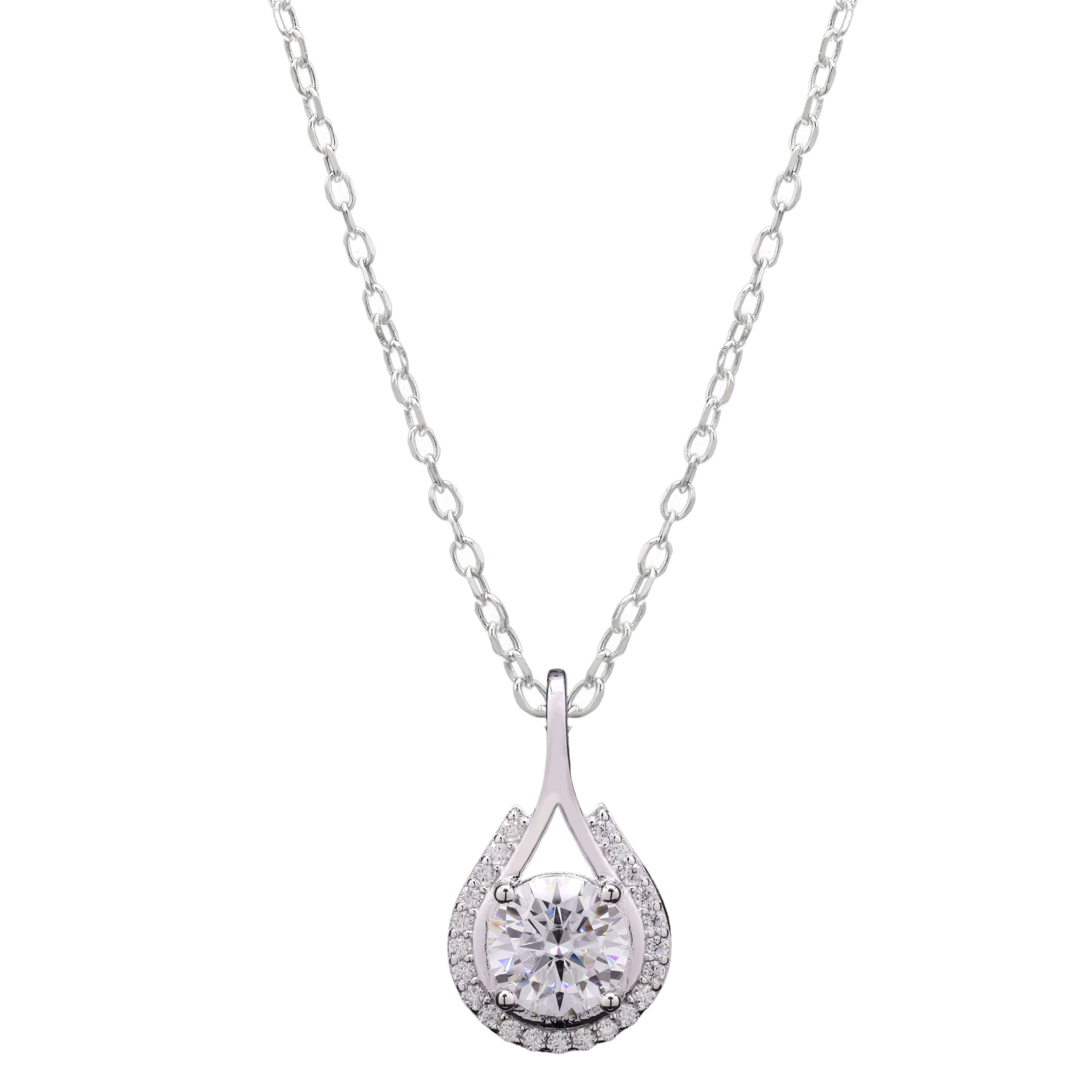 Dazzling Moissanite Pendant