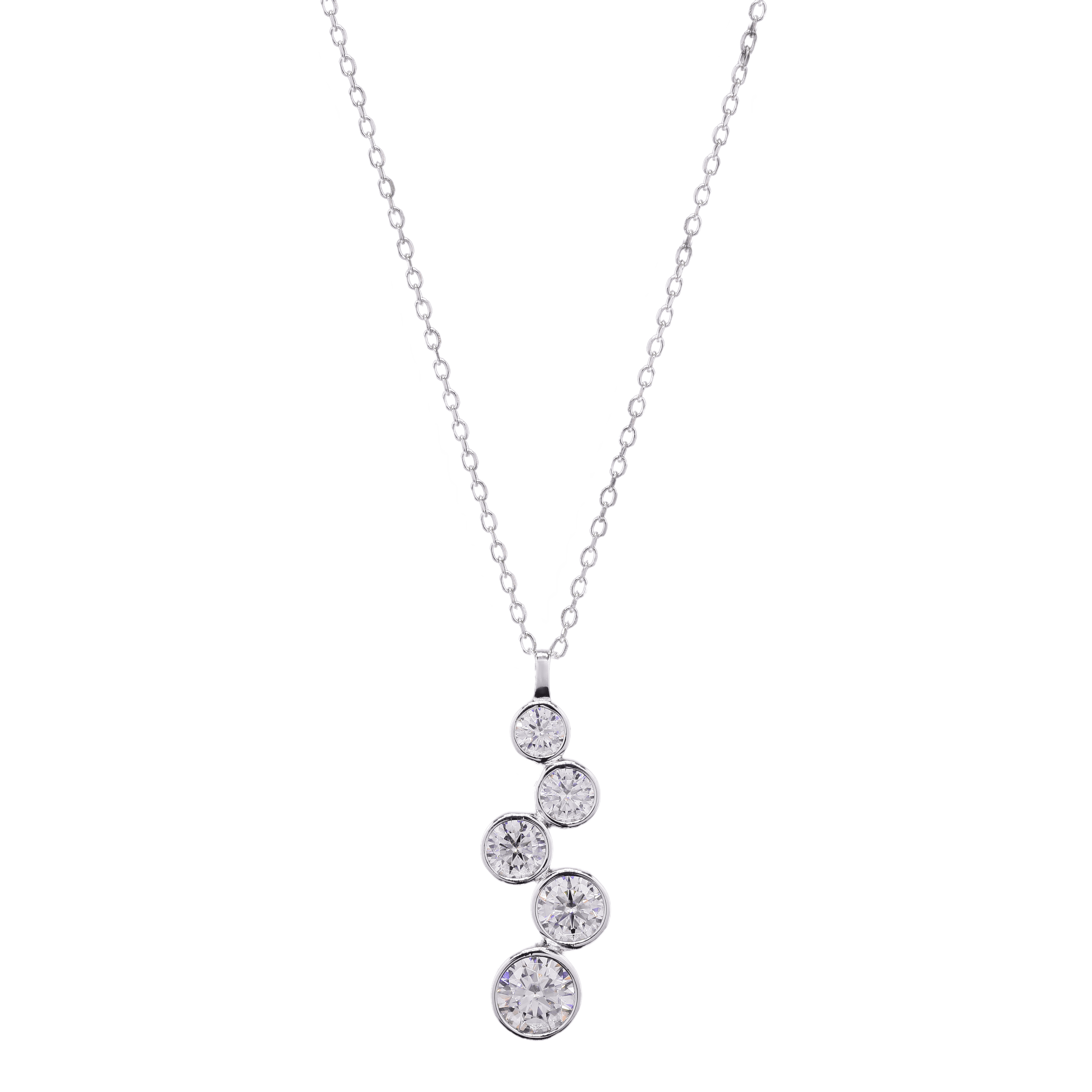 Channel Set Stack Pendant