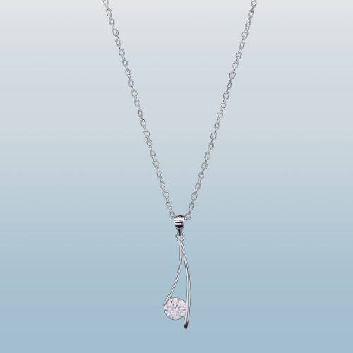 Silver Drop Pendant