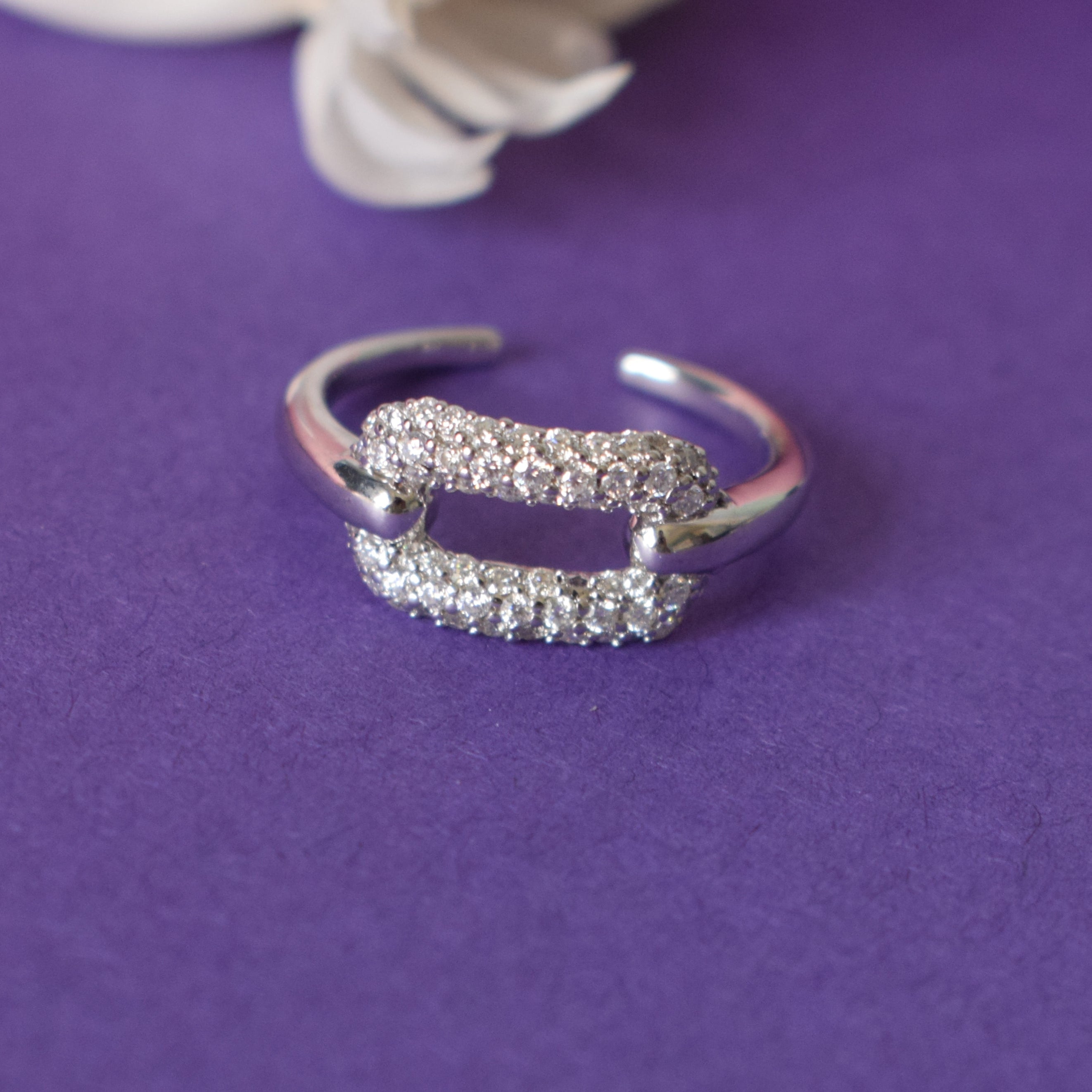 Sterling Silver Nova ring Band