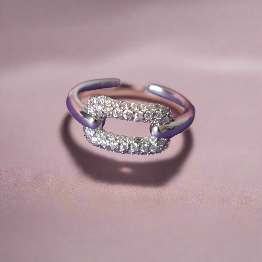 Sterling Silver Nova ring Band