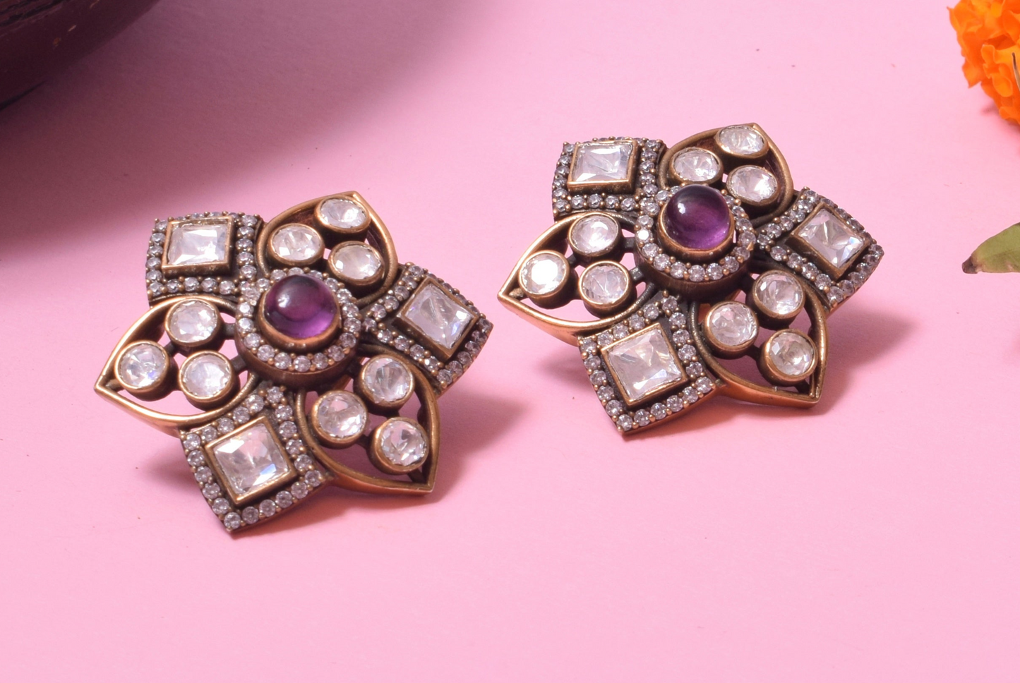 Polki studs Earrings