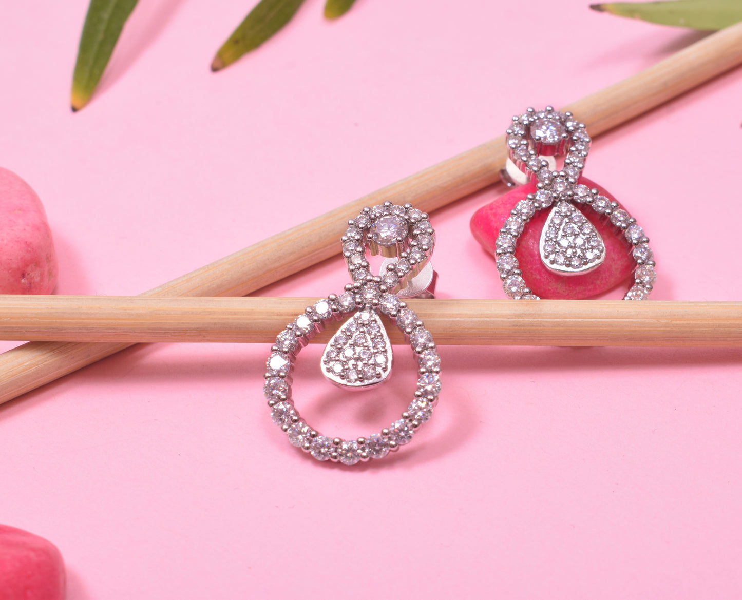 Elegant Pear-Drop Earrings