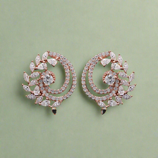 Cushion Dame Diamond Earrings