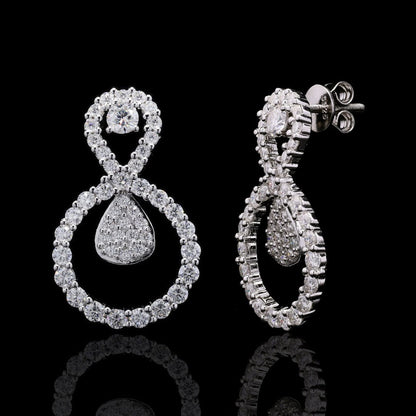 Elegant Pear-Drop Earrings