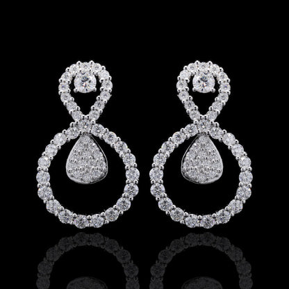 Elegant Pear-Drop Earrings