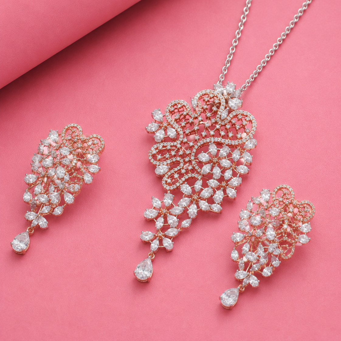 Divine Glow Moissanite Pendant Set in Sterling Silver