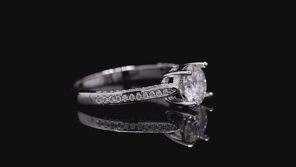 4 Prong Wedding Ring