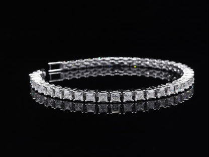 Princess cut Tennis Bracelet